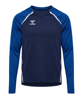 Hummel hmlLEAD 2.0 Sweatshirt Blau F7317 - blau