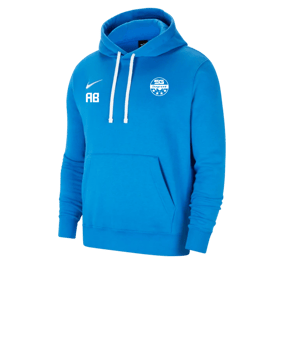 Nike Park 20 Fleece Hoody Blau Weiss F463