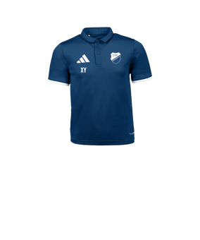 adidas Entrada 26 Polo Kids Dunkelblau