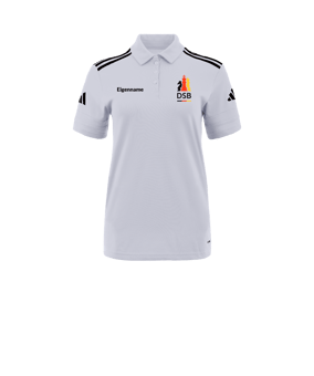 adidas Squadra 25 Polo Damen Weiß