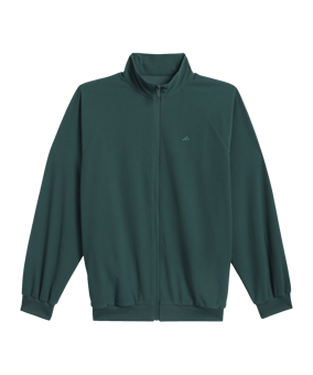 adidas Originals Brushed Basketball Kapuzenjacke Grün - gruen