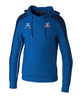 Erima Evo Star Hoody Blau
