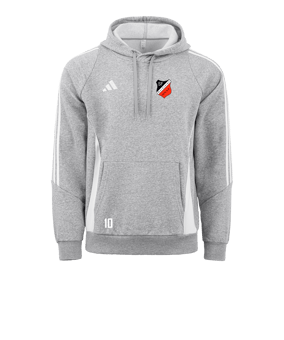 adidas Tiro 24 Hoody Grau Weiss 