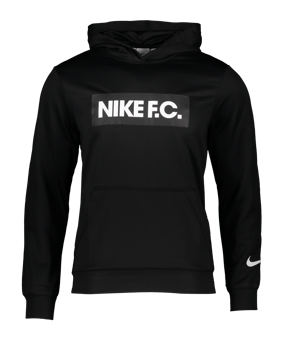 Nike F.C. Fleece Hoody Schwarz F010 - schwarz