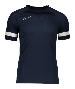 Nike Academy 21 T-Shirt Blau Weiss F451 - blau
