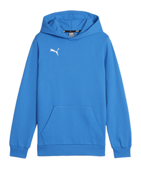 PUMA teamGOAL Casuals Hoody Kids Blau F02 - blau