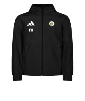 adidas Entrada 26 Regenjacke Schwarz