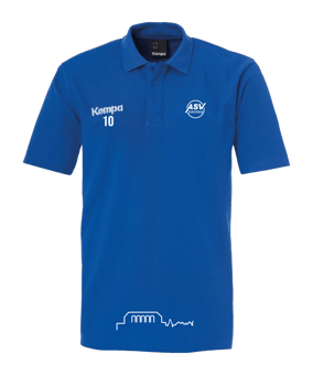 Kempa Classic Poloshirt Blau F09