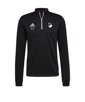 adidas Entrada 22 HalfZip Sweatshirt Schwarz