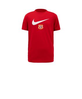 T-shirt Nike Park 20 Swoosh enfants rouge F657 