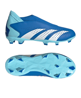 adidas Predator Accuracy.3 LL FG Marinerush Kids Blau Weiss - blau