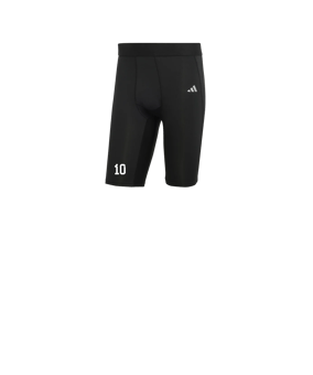 adidas Techfit Aeroready Tight Short Schwarz