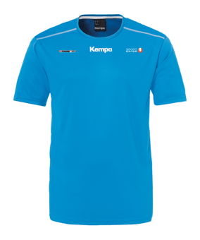 Kempa Poly T-Shirt Kids Blau F001