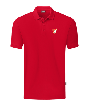 JAKO Organic Polo Shirt Kids Rot F100