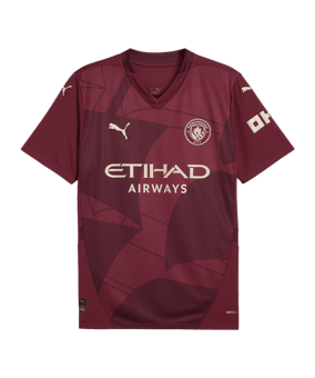 PUMA Manchester City Trikot 3rd 2024/2025 Rot F03 - rot