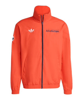 adidas New England Revolution New England Revolution Anthem Jacke Rot - rot
