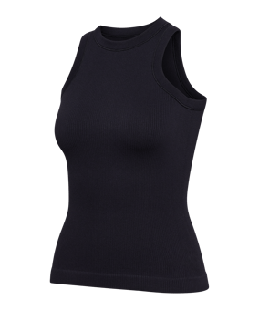 Hummel Pulse Seamless Rib Tanktop Damen Schwarz F2001 - schwarz