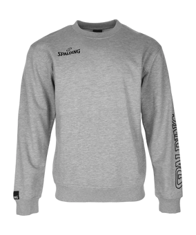 Spalding Team II Sweatshirt Grau F03 - schwarz