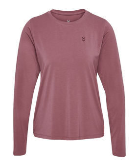 Hummel Yoga Soft Loose Ls T-Shirt Damen Rosa F3184