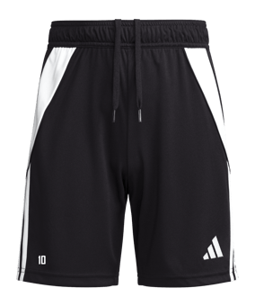 adidas Tiro 24 Short Kids Schwarz Weiss