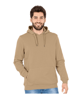 JAKO Organic Kapuzensweat Beige F380 - beige