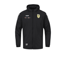 JAKO Team 2.0 Allwetterjacke Kids Schwarz F800