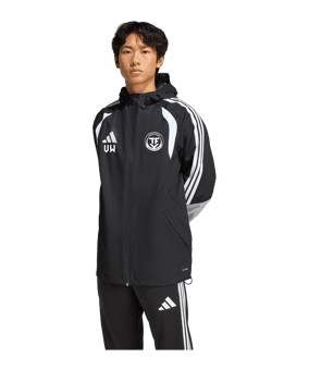 adidas Tiro 26 Regenjacke Schwarz