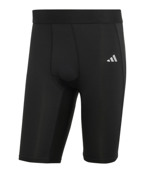 adidas Techfit Aeroready Tight Short Schwarz - schwarz