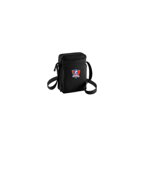 Merch Cross Body Bag Black  | #logo4c
