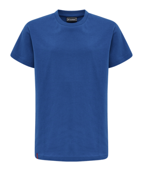 Hummel hmlRED Basic T-Shirt Kids Blau F7045 - blau