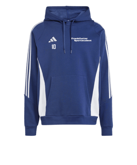 adidas Tiro 24 Hoody Blau Weiss