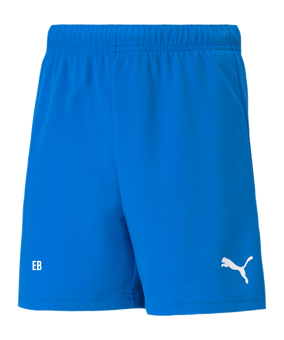 PUMA teamRISE Short Kids Blau Weiss F02