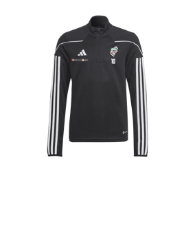 adidas Tiro 23 Track League Halfzip Sweatshirt Kids Schwarz
