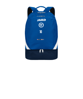 JAKO Iconic Rucksack mit Bodenfach Blau F403