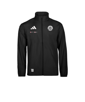 adidas Entrada 26 Regenjacke Schwarz