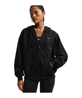 Nike Studio Fleece Veste à capuche Femmes Noir C001 - noir