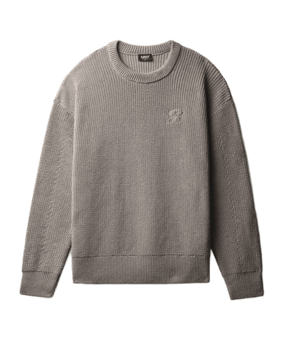 Burocs Knit Sweatshirt Braun - braun