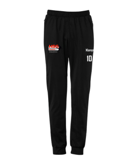 Kempa Lite Trainingshose Kids Schwarz Weiss F01