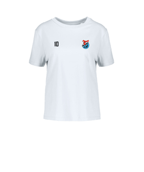 Merch Muser T-Shirt Women White | #logo4c