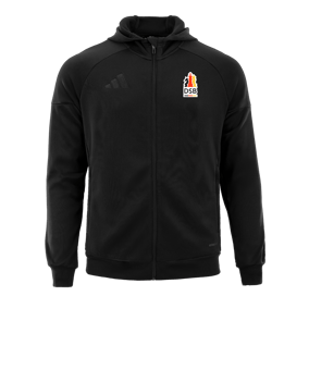 adidas Tiro 25 Travel Kapuzenjacke Schwarz