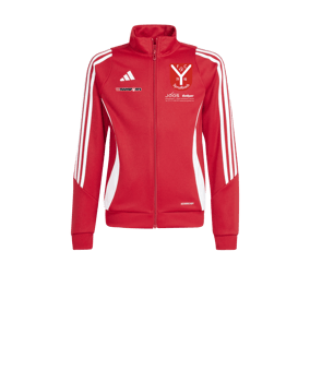 adidas Tiro 24 Trainingsjacke Kids Rot Weiss