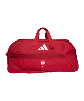 Sac de sport adidas Tiro League Duffel Bag Taille L, Rouge et Noir