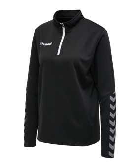 Hummel Authentic Ziptop Damen F2114 - schwarz