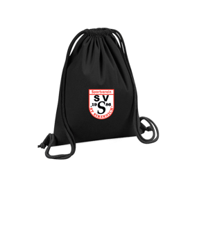 Merch Organic Premium Cotton Gymsack Black | #logo4c