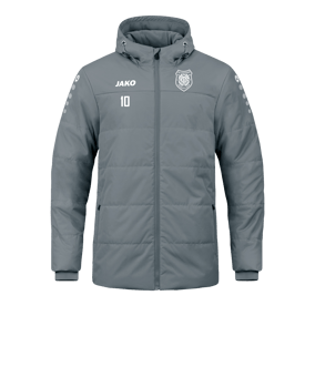 JAKO Team Coach Kapuzenjacke Grau F840