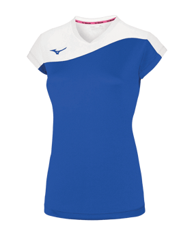 Mizuno Authentic Myou T-Shirt Damen Blau F22 - blau