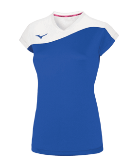 Mizuno Authentic Myou T-Shirt Damen Blau F22 - blau