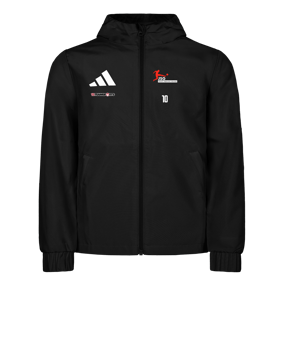 adidas Entrada 26 Regenjacke Schwarz