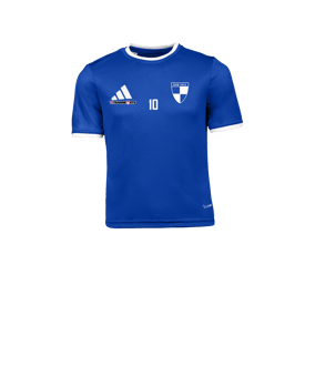 adidas Entrada 26 Trikot Kids Blau