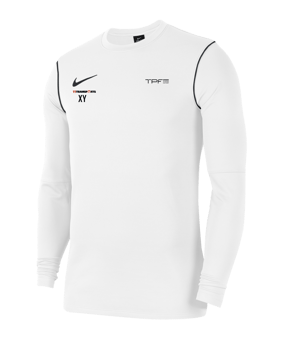 Nike Park 20 Sweatshirt Weiss Schwarz F100